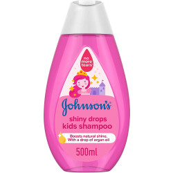 Johnson's No More Tears Shiny Drops Kids Shampoo, 500ml