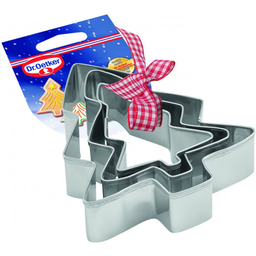 Dr. Oetker Cookie Cutter Set, 3 Pieces