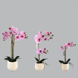 Nova Home Artificial Flower Arrangement, Pink Color, 100 CM