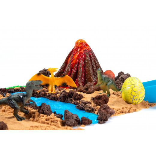 YIPPEE! Sensory Dinosaur Volcano Kit by Rahma