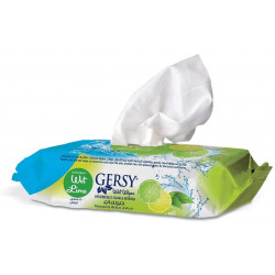 Gersy Wet Wipes Lemon, 80ps