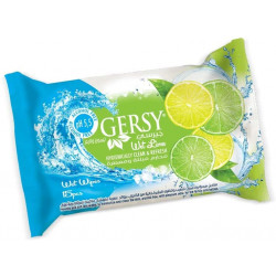 Gersy Wet Wipes  Lemon, 15 pc