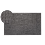 Nova Home Blocks Outdoor Mat, Charcoal Color, 80*120 Cm