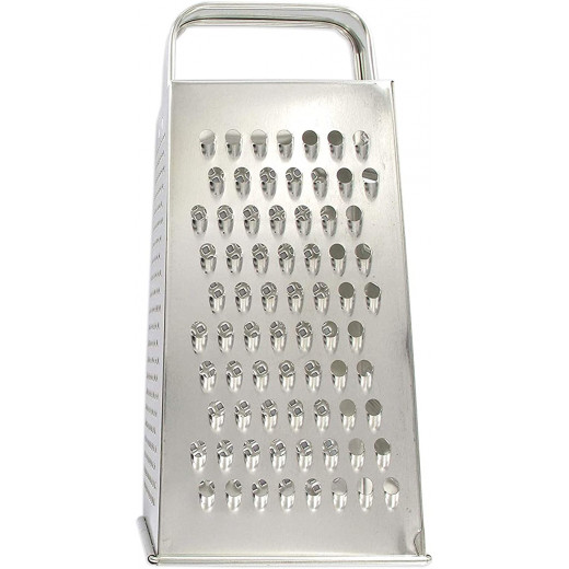 Fackelmann Tin Plate Pyramid Grater, Silver Color