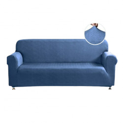 Nova home perfect fit stretch sofa cover, blue color, 1 seat