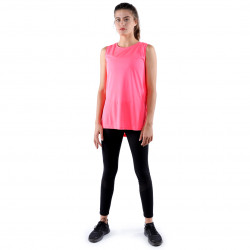 RB Women's Side Slit Tank Top, X Large Size, Pink Color