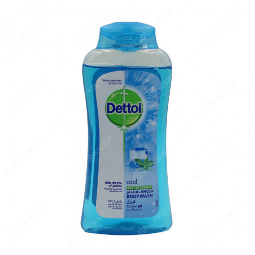 Dettol Anti Bacterial Cool Shower Gel, 250ml