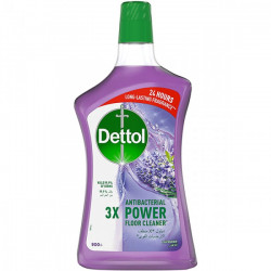 Dettol Powerful Anti-Bacterial Floor Cleaner, Lavender, 900ml