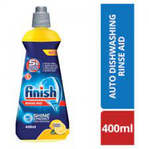 Finish Shine & Protect & Dish Dryer, Lemon Scent, 400ml