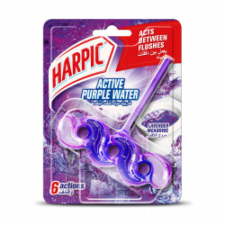 Harpic Toilet Blocks Active Floral Water, Lavender Meadows, 35 G