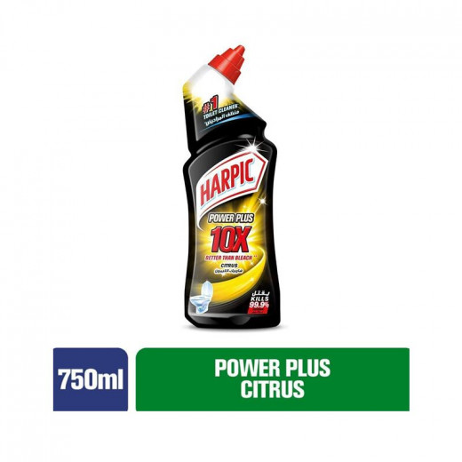 Harpic Power Plus 5x Complete Citrus Liquid Toilet Cleaner, 750ml