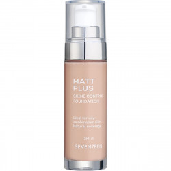 Seventeen Foundation Matt Plus, Light Beige, Number 01, 30 Ml