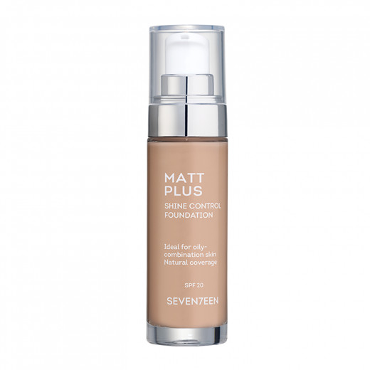 Seventeen Foundation Matt Plus, Bronze, Number 04, 30 Ml