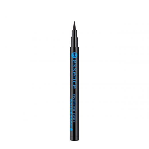 Essence Waterproof Eyeliner, Black Color, Number 01