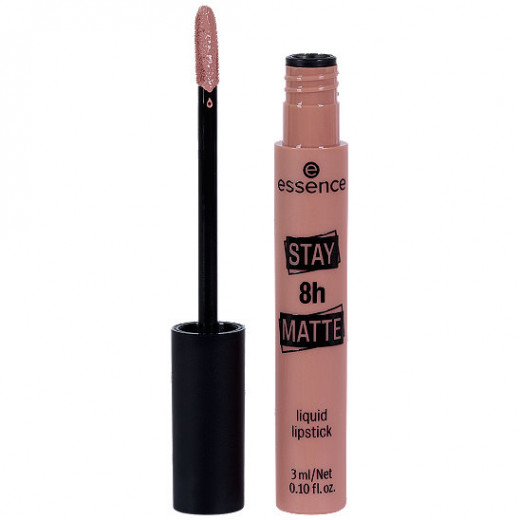 Essence Stay 8 Hours Matte Liquid Lipstick, Number 01