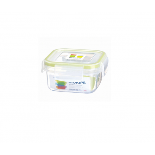 Komax Biokips Square Food Storage Container, 300 ml