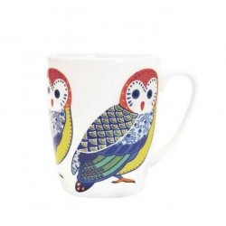 Churchill Paradise Birds Oak Mug Owl, 400 ml