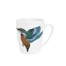 Churchill Paradise Birds Oak Mug Kingfisher, 400 ml