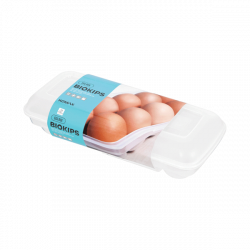 Komax Biokips Dedicated Storage Egg Keeper, Holds 10 Eggs