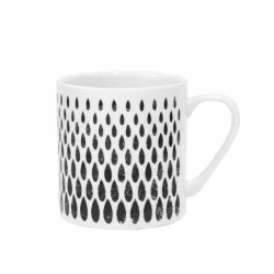 Churchill Couture Venus Black Sieni Riva Mug, 340 ml