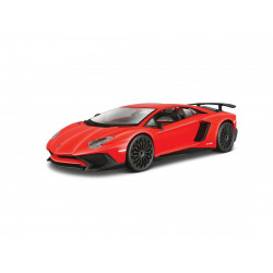 Burago 1:24 Lamborghini Aventador Car, Red Color