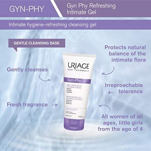 Uriage Gyn PHY Daily Intimate Wash, 200 Ml