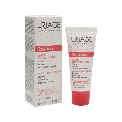 Uriage Roseliane Anti Redness Face Cream, 40 Ml