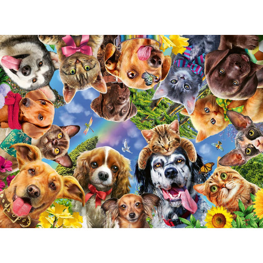 Ravensburger Puzzle Our Favorites Pets, 500 Pieces