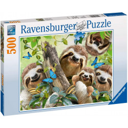 Ravensburger Puzzle Sloth Selfie, 500 Pieces