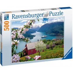 Ravensburger Puzzle Scandinavian Piece, 500 Pieces