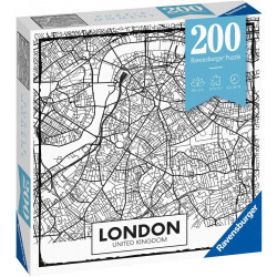 Ravensburger Puzzle Big City Life London, 200 Pieces