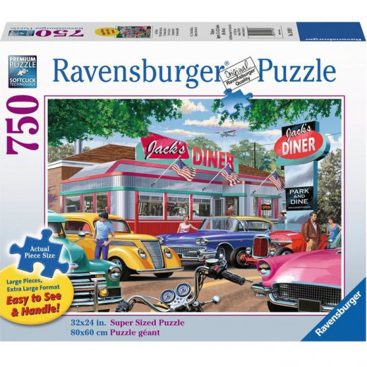 Ravensburger Puzzle Jack's Diner, 750 Pieces