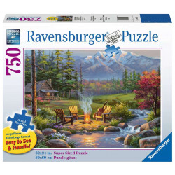 Ravensburger Puzzle Riverside Living Room, 750 Pieces