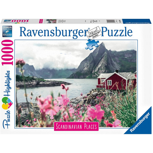 Ravensburger Puzzle Scandinavian Places Norway, 1000 Pieces