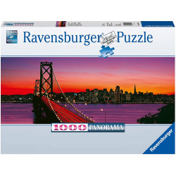 Ravensburger Puzzle Panorama San Francisco Bridge, 1000 Pieces