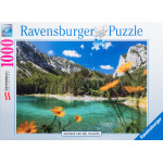 لعبة الأحجية بتصميم البحيرة الخضراء من مجموعة النمسا, 1000 قطعة من رافنسبرغر