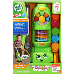 LeapFrog ,  Pick Up And Count Vacuum