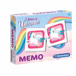 Clementoni , Memo Pocket Unicorn