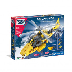 Clementoni Science Mechanics Mountain Rescue Helicopter