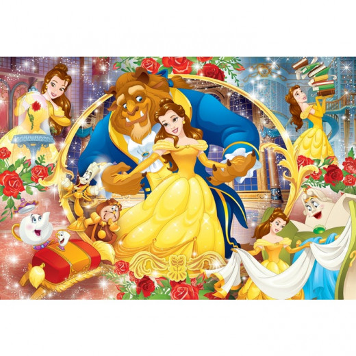 Clementoni Puzzle 104 Pieces, Maxi Princess Beauty