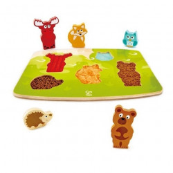 Hape Forest Animal Tactile Puzzle