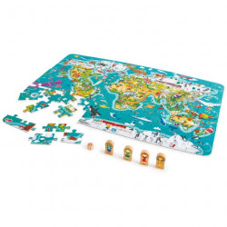 Hape 2-in-1 World Tour Puzzle