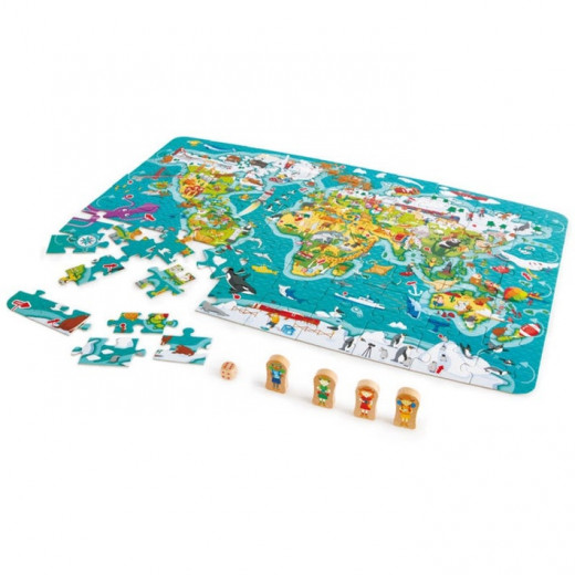 Hape 2-in-1 World Tour Puzzle