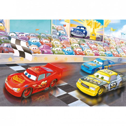 Clementoni Play for the Future Puzzle, Disney Cars , 3 X 48 Pieces