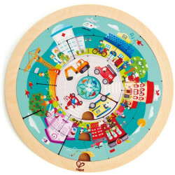 Hape Jobs Roundabout Puzzle