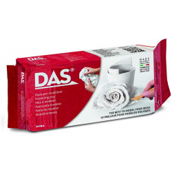 DAS Air-Hardening Modeling Clay, Block, White Color