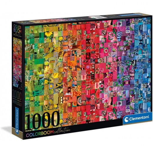 Clementoni Color Boom Collage Collection Design, 1000 Pieces