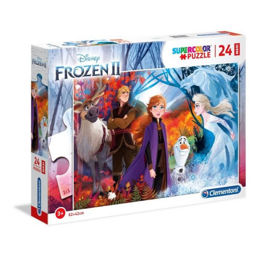 Clementoni Puzzle 24 Pieces,  Maxi 1 Frozen 2