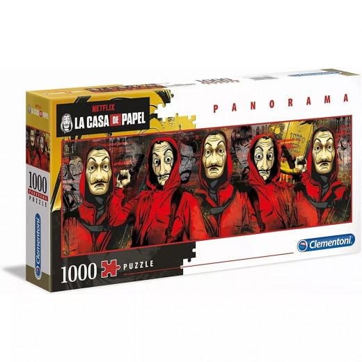 Clementoni Puzzle La Casa De Papel Series Design, 1000 Pieces