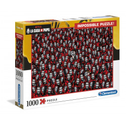 Clementoni Puzzle La Casa De Papel Series Design, 1000 Pieces